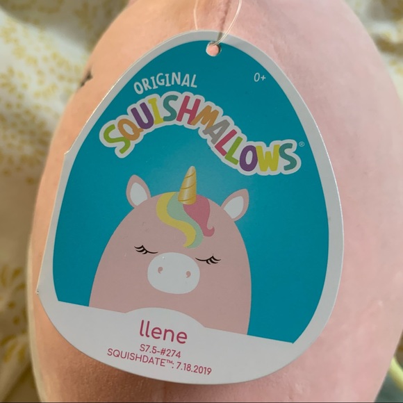 Squishmallow Ilene (7”) Unicorn NWT - Picture 2 of 3